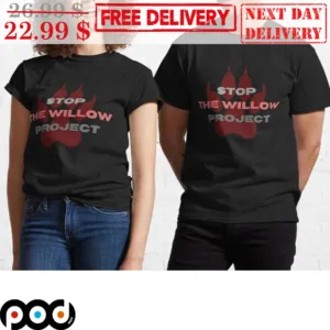Stop The Willow Project Bear Paws Vintage Shirt