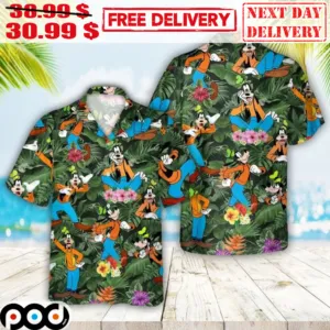 Disney Goofy Nature Summer Hawaii 3D Shirt