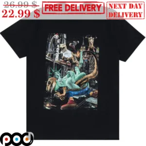 Dinosaur Make Love With Liberties Changbin Stray Kids Shirt
