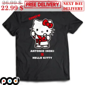 Genki Antonio Inoki Hello Kitty Shirt