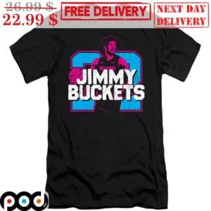 Jimmy Buckets 22 Miami Heat NBA Player Vintage Shirt