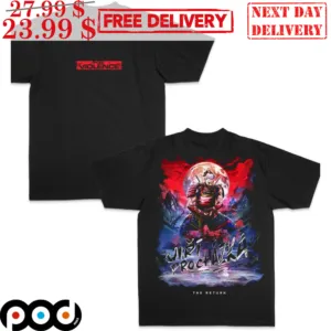 Full Violence Jiri Prochazka The Return Samurai Moon Graphic Vintage Shirt