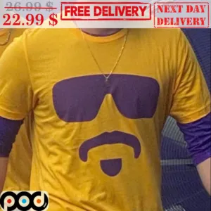 Glasses Beard Man Vintage Shirt