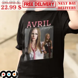 Avril Lavigne Portrait Vintage Shirt