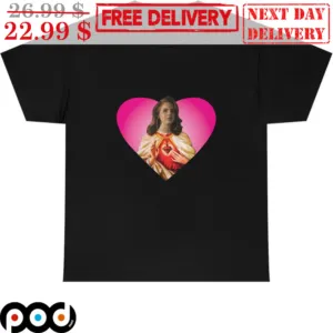 Lana Del Rey Pink Heart Fun Shirt