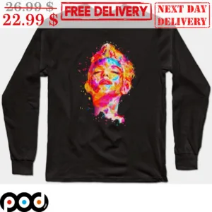 Marilyn Monroe Graphic Art Vintage Shirt