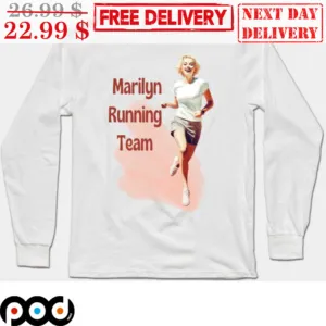 Marilyn Monroe Marilyn Running Team Vintage Shirt