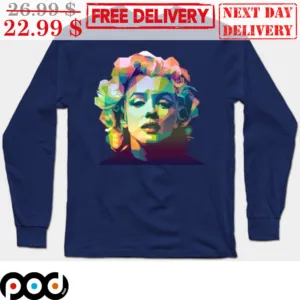 Marilyn Monroe Portrait Vintage Art Shirt