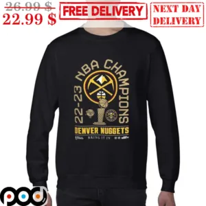 Denver Nuggets 22-23 NBA Champions Shirt