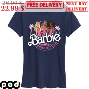 Barbie Malibu California Summer Shirt
