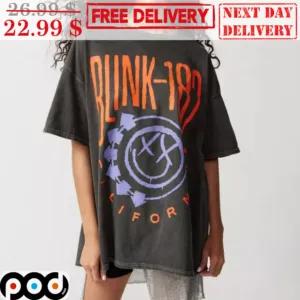 Blink 182 California Smile Face Shirt