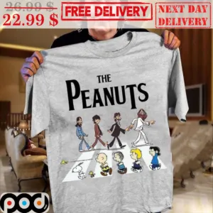 The Peanuts Cosplay The Beatle Abbey Road Shirt