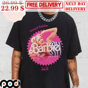 Margot Bobbie Barbie 2023 Shirt