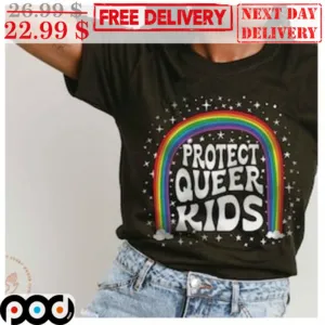 Protect Queer Kids Rainbow Shirt