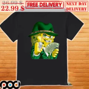 Spongebob Gangster Flex Money Shirt