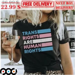 Trans Rights Are Human Rights Vintage Shirt