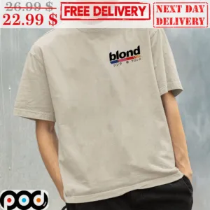 Frank Ocean BLOND WHITE FERRARI 2 shirt
