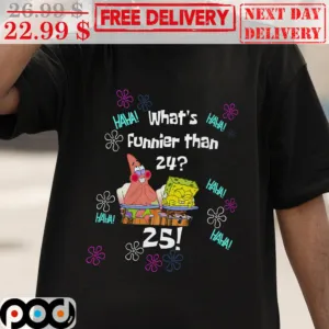 Secret What’s Funnier Than 24 25 Spongebob Retro Vintage Shirt