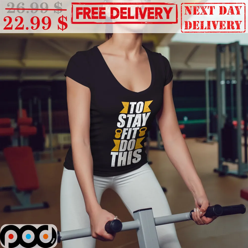 To Stay Fit Do This Vintage Shirt