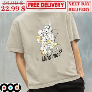 Cat And Dog Who Me Cute Shirt