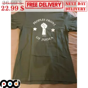 Raised Fist Peoples Front Of Judea Shirt