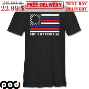 This Is My Pride Flag American Flag Vintage Shirt