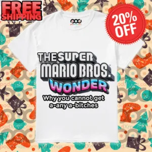 The Super Mario Bros Wonder Shirt