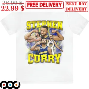 Stephen Curry Golden State Warriors NBA Player Shirt