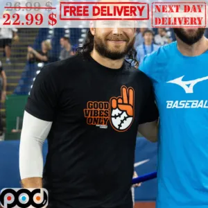 Good Vibes Only Baseball Shirt