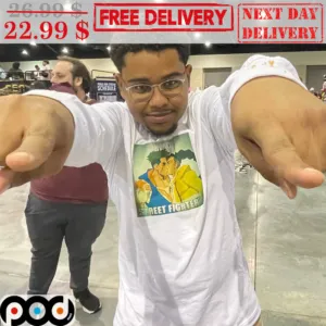 Hop On Street Fighter Kiss Guys Shirt
