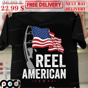 Reel American 4th Of Jully Vintage Shirt