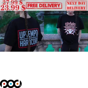 Skull Uptempo Hardcore Vintage Shirt