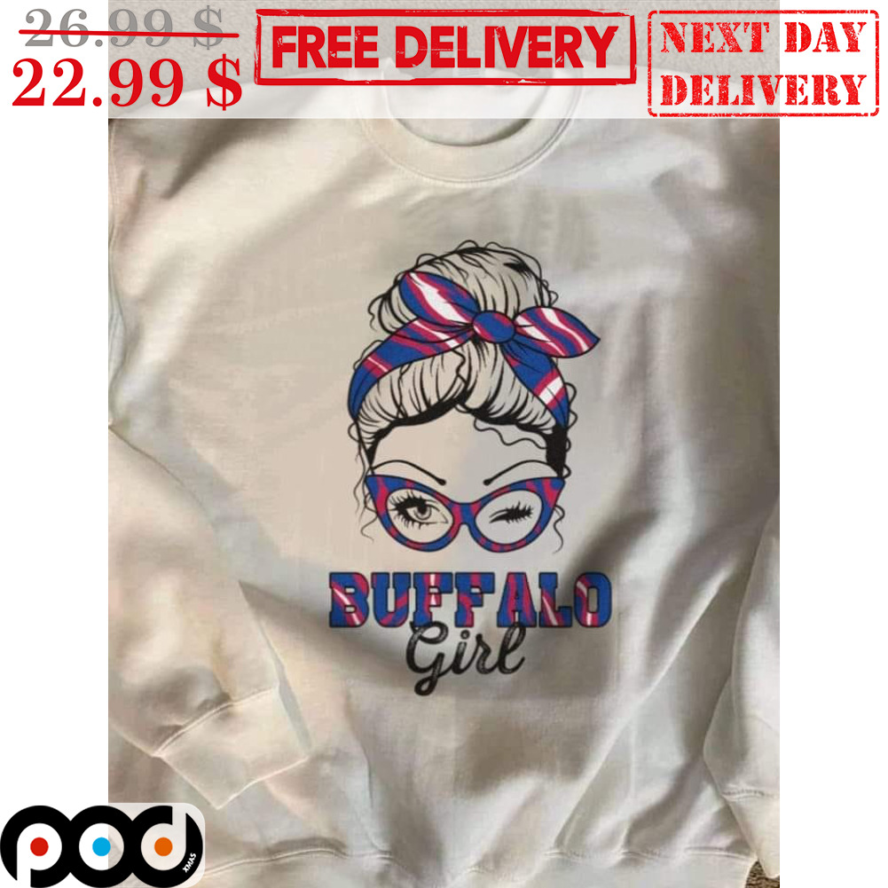 Bun Hair Girl Buffalo Girl Vintage Shirt