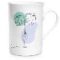 White 10oz Porcelain Slim Mug