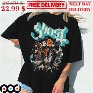 Ghost Metal Band Tour 2023 Shirt