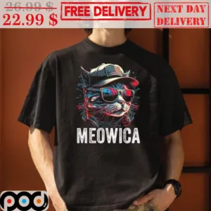 Meowica 4th Of July American Independence Shirt