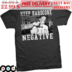 Keep Hardcore Negative Punch Shirt