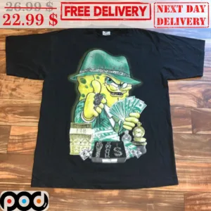 Spongebob Gangster Money Flex Like Shirt