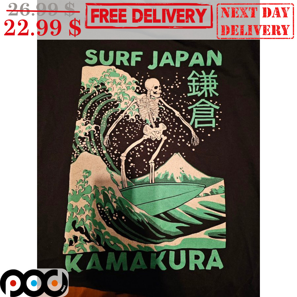 Surf Japan Kamakura Skeleton Shirt