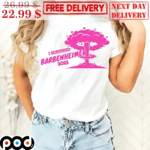 Boom I Survived Barbenheimer 2023 Shirt