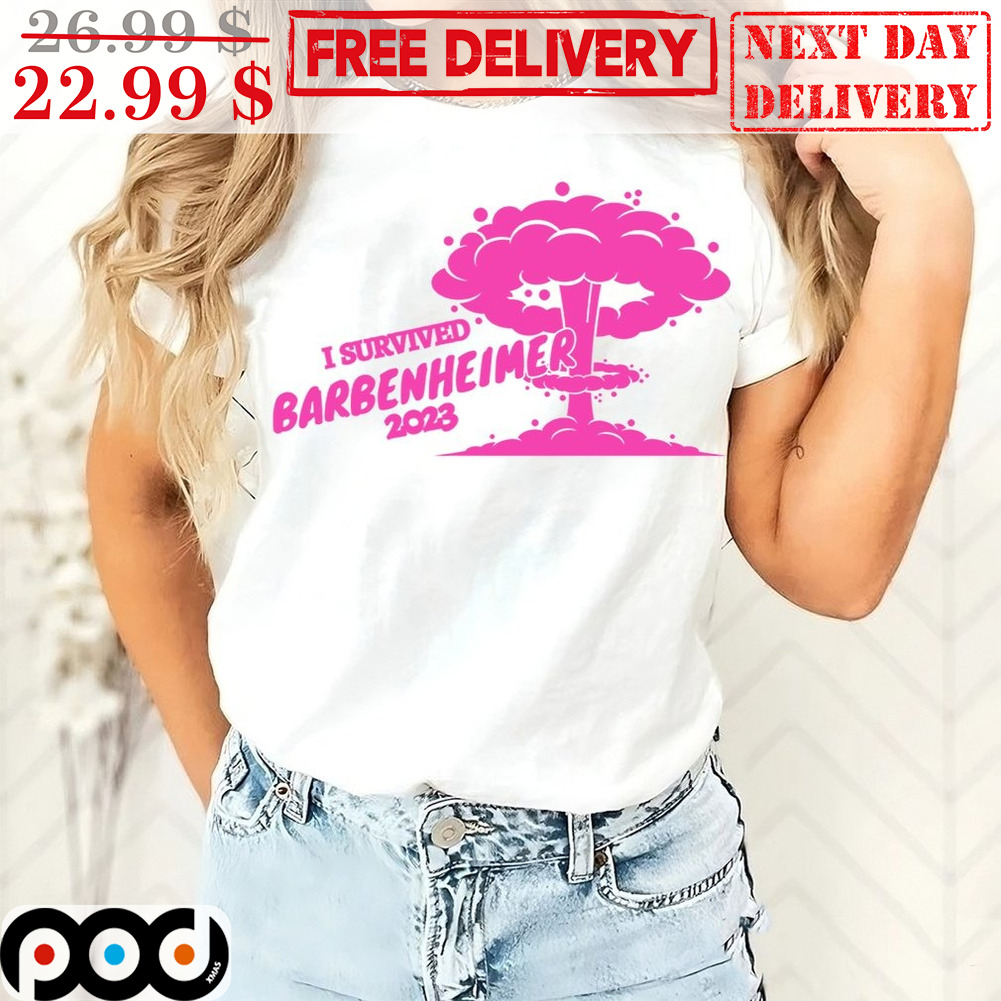 Boom I Survived Barbenheimer 2023 Shirt