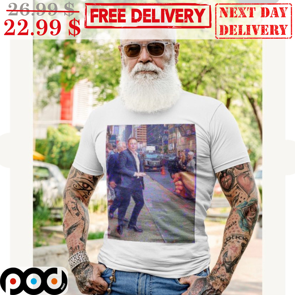 Elon Musk Walk On The Street Shirt