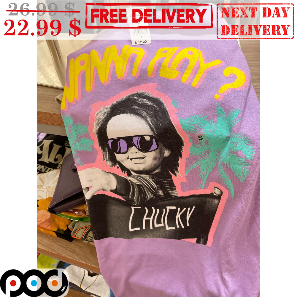 Nanna Play Chucky Cool Summer Horror Characters Shirt