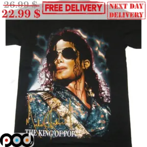 Michael Jackson Signature The King Of Pop Shirt