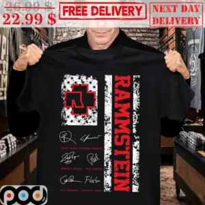 Rammstein Band Signature Vintage Shirt
