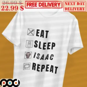 Eat Sleep Isaac Repeat Shirt