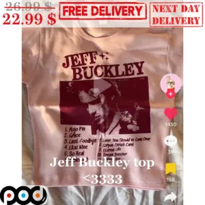 Jeff Buckley Albums Tour 2023 Shirt