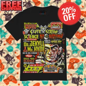 The Silver Scream Science Spookshow Dr. Jekyll And Mr. Hyde Halloween 2023 Shirt