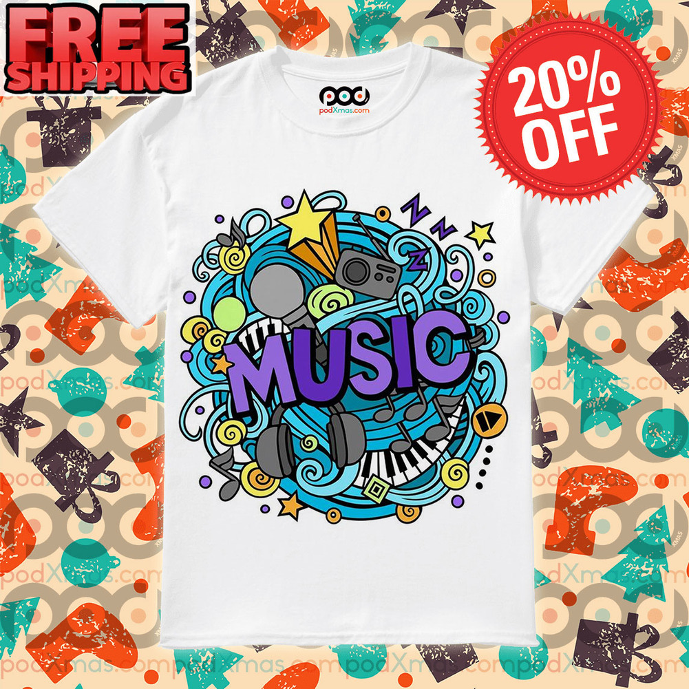 Dream Music Graphic Vintage Shirt