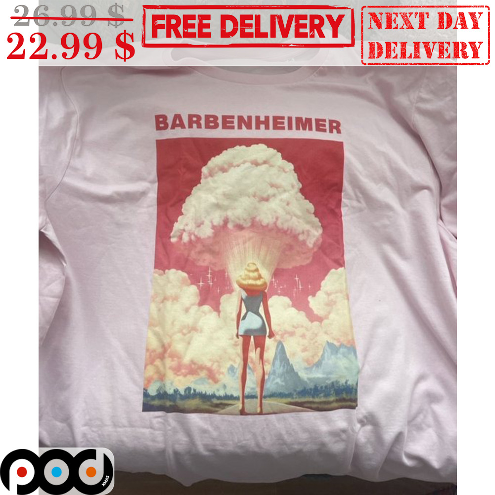 Barbenheimer Barbies Explosion Shirt